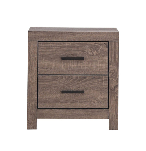 BAR REEL  NIGHT STAND - Brown Night Stand | NorCal Furniture Santa Clara CA