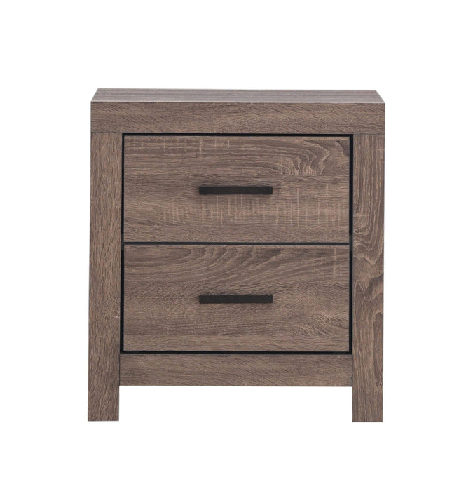 BAR REEL  NIGHT STAND - Brown Night Stand | NorCal Furniture Santa Clara CA