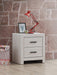 COASTAL WHITE  NIGHT STAND - White Night Stand | NorCal Furniture Santa Clara CA
