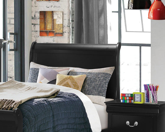 BLACK - T/F HEADBOARD