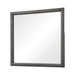 YOLK  MIRROR - Black Transitional Mirror | NorCal Furniture Santa Clara CA