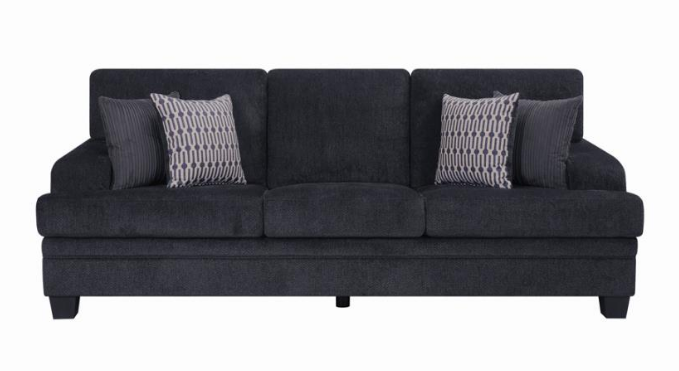 Everyday Grey Brown Stationary Sofa