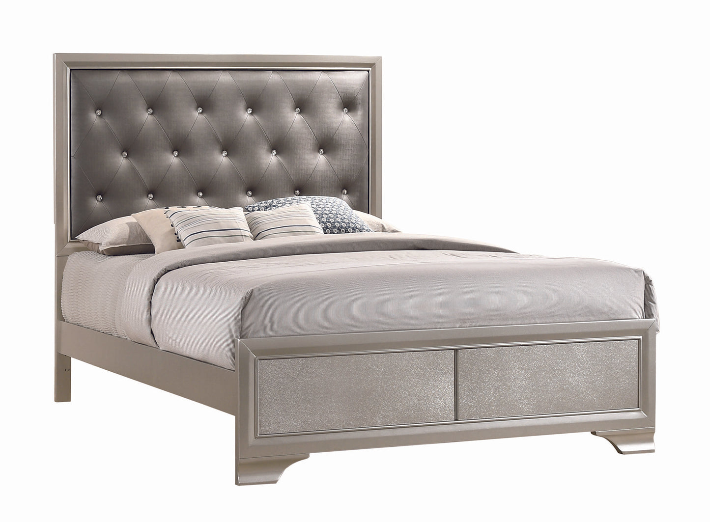 METALLIC STERLING - BED