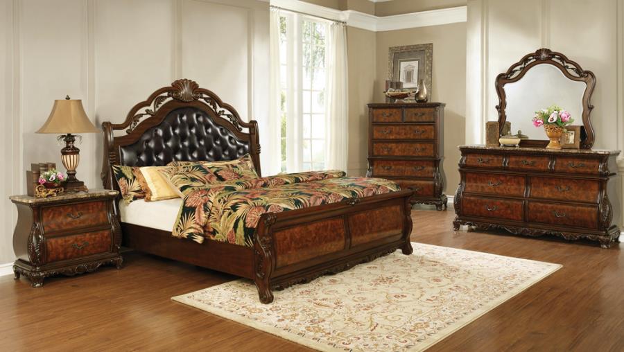 DARK BURL - BED