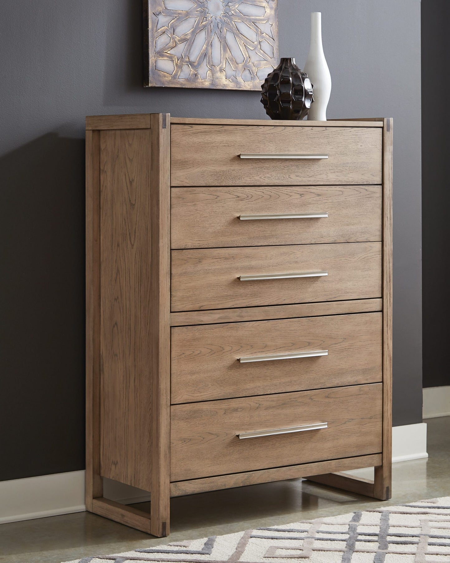 GREY OAK - CHEST