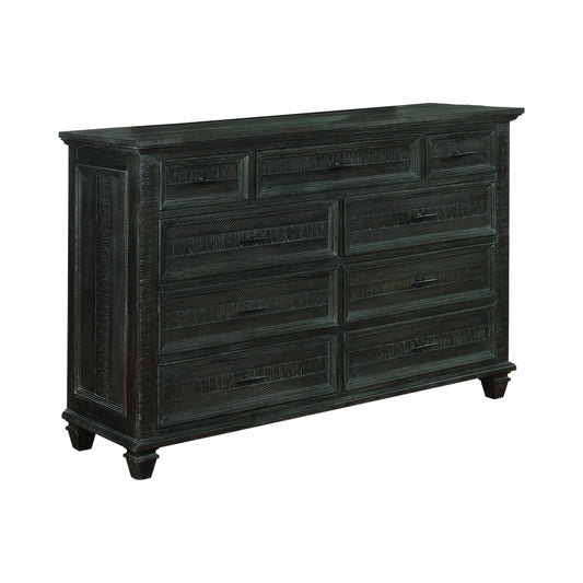 WEATHERED CARBON - DRESSER