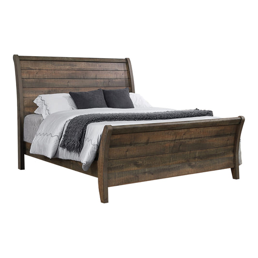 WEATHERED OAK - BED