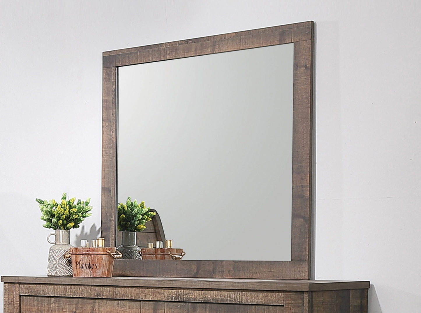 WEATHERED OAK - MIRROR