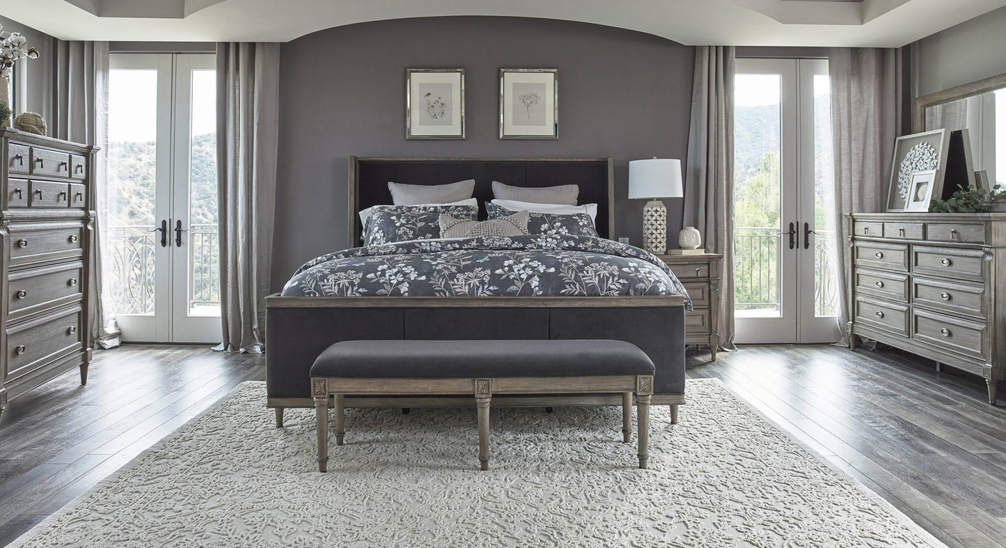 FRENCH GREY - BED