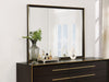 WHALE  MIRROR - Grey Contemporary Mirror | NorCal Furniture Santa Clara CA