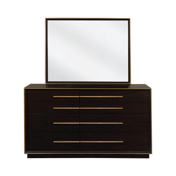 WHALE  MIRROR - Grey Contemporary Mirror | NorCal Furniture Santa Clara CA