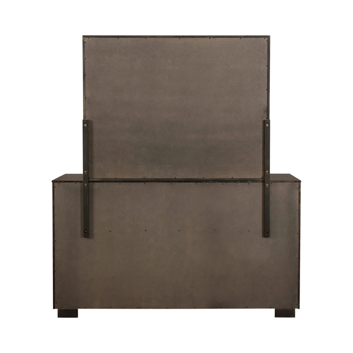 WHALE  MIRROR - Grey Contemporary Mirror | NorCal Furniture Santa Clara CA
