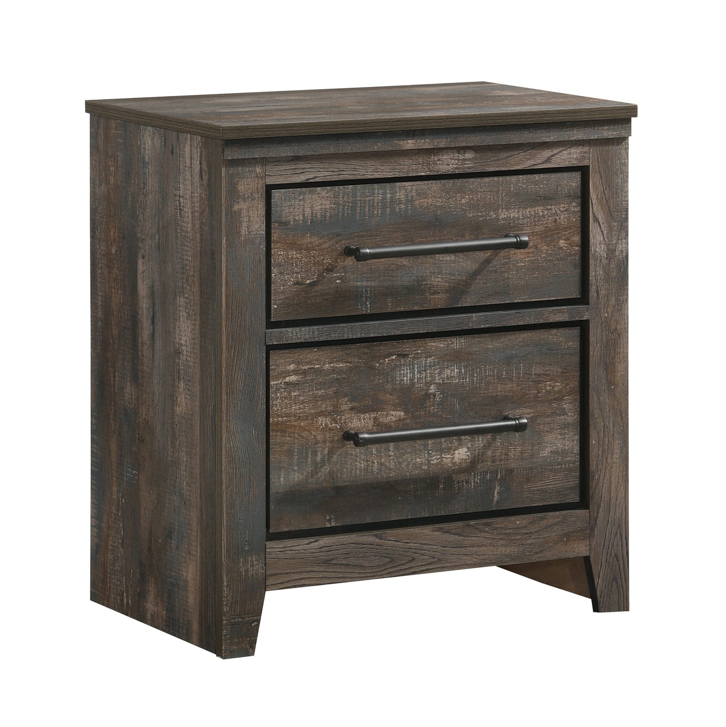 WEATHERED DARK BROWN - NIGHT STAND