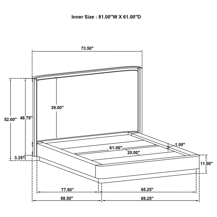 Kailani 5 Pc Bedroom Set