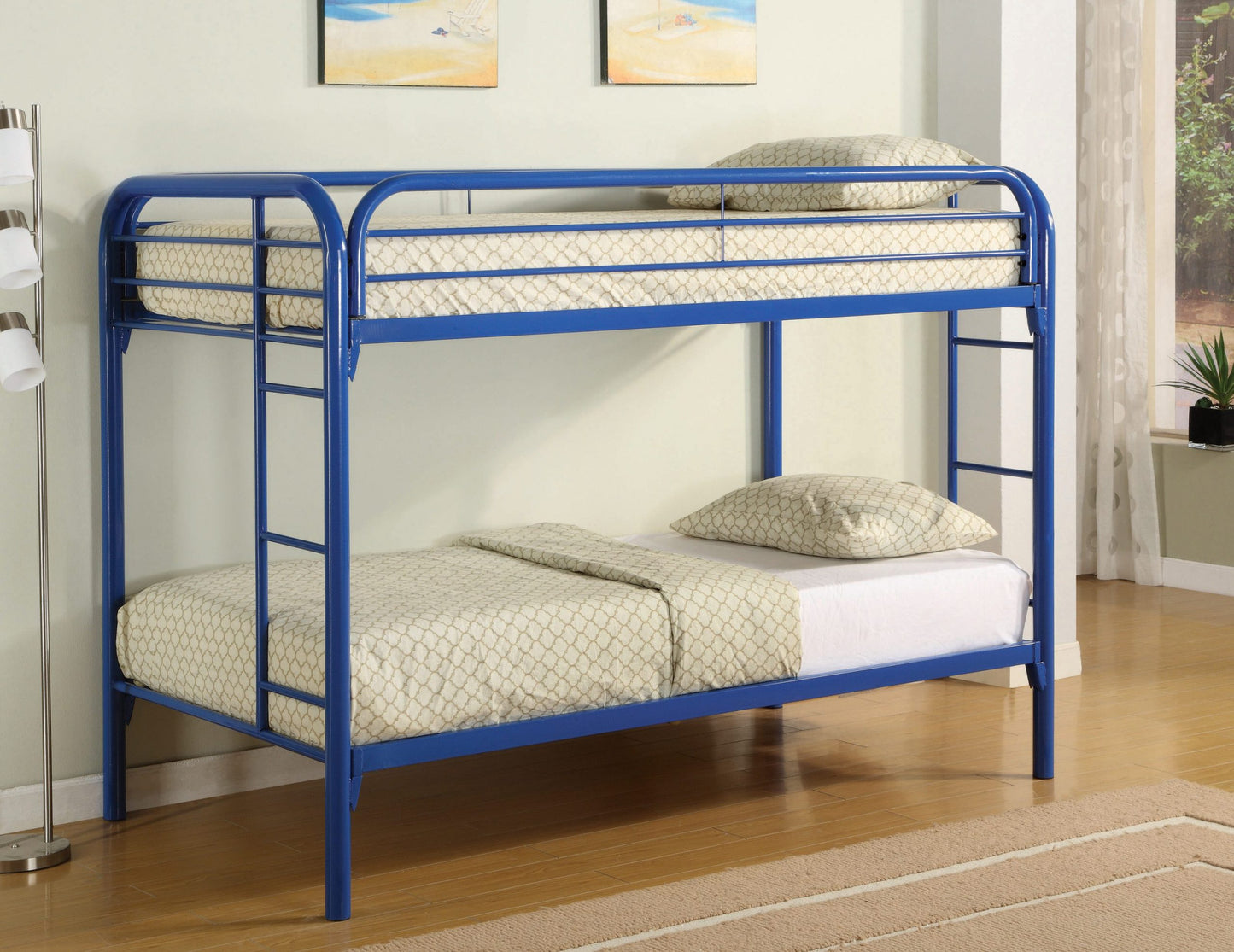 BLUE - TWIN OVER TWIN BUNK BED