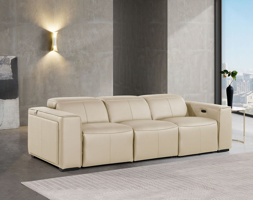 DivanItalia 1224 Power Reclining Sofa – Beige