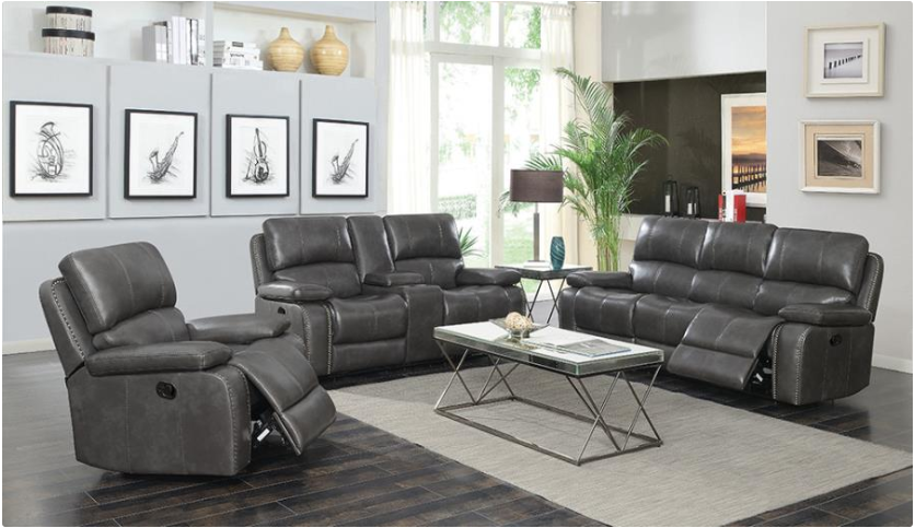 Everyday Ravenna Charcoal Motion Sofa