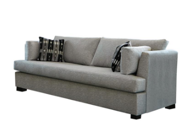 Elevations Light Grey Stationary Sofa