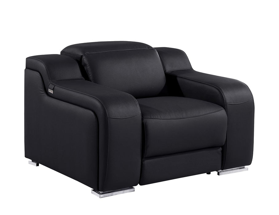 Global United 6111 Power Reclining Chair | Genuine Leather