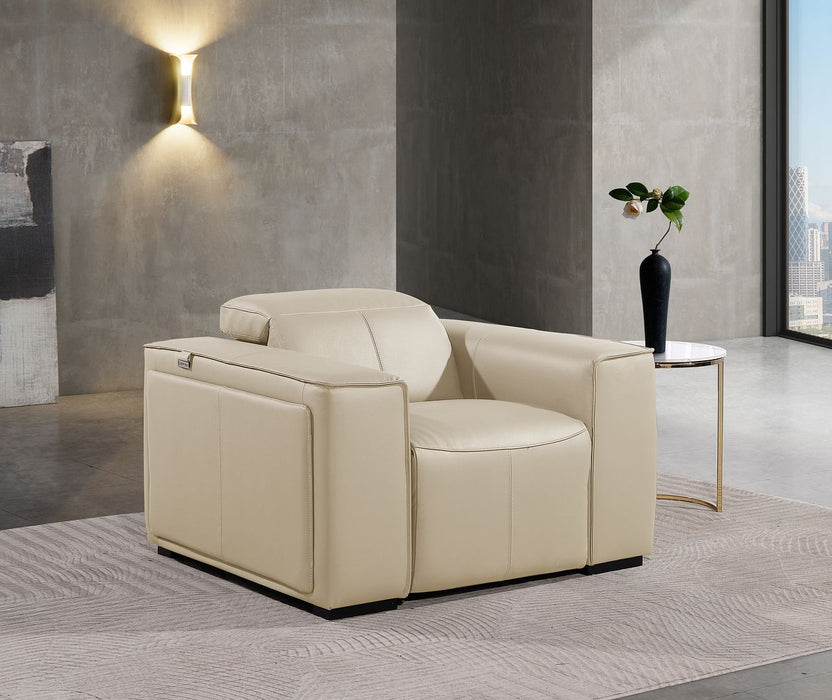 DivanItalia 1224 Power Reclining Chair – Beige