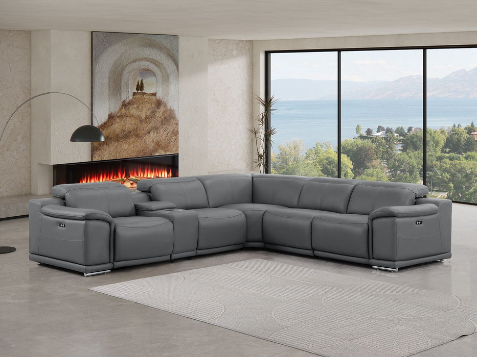 2679 Sectional - Dark Grey 6pc