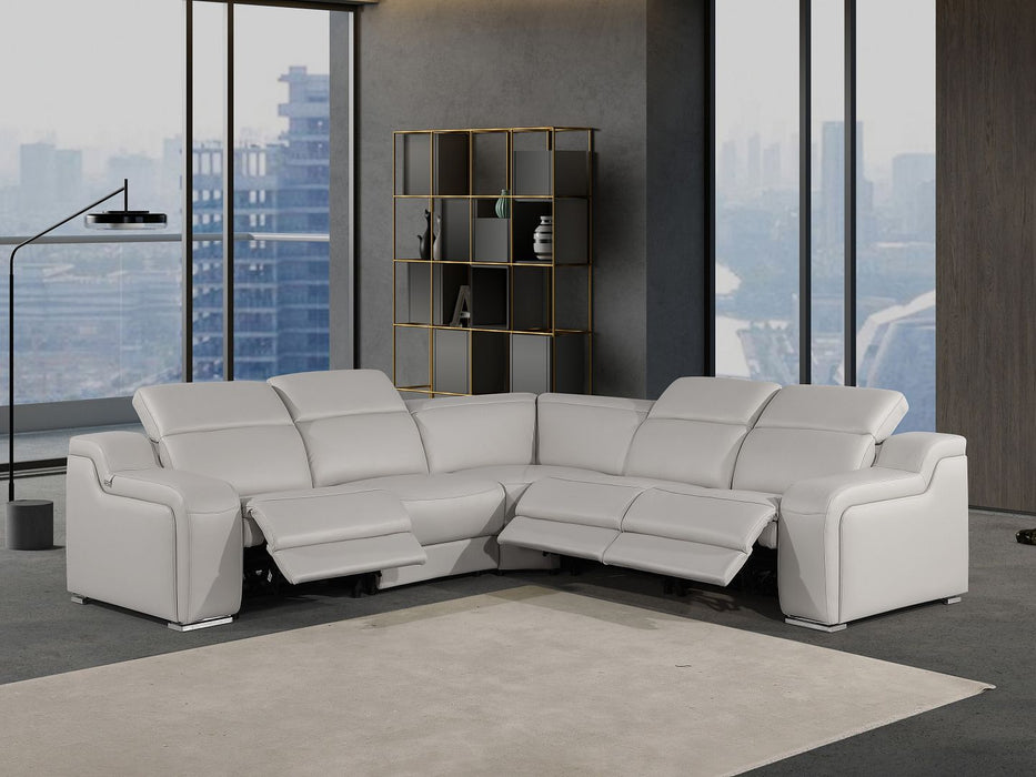 DivanItalia 1116 5pc Sectional – Light Grey