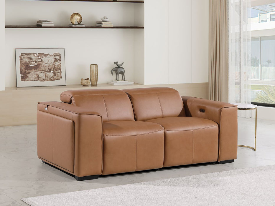 1224 Power Recliner - Cognac