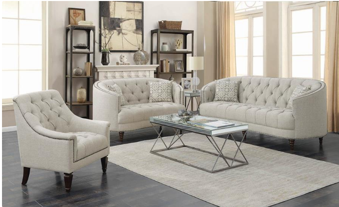 Dali Sofa - White Transitional Sofa | NorCal Furniture Santa Clara CA