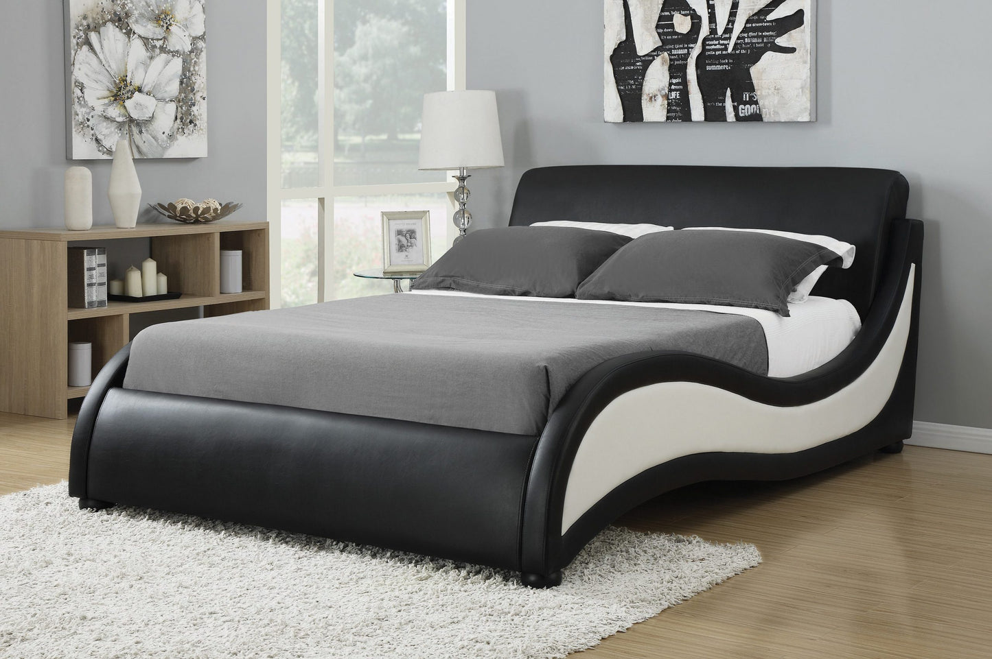 BLACK/WHITE - BED