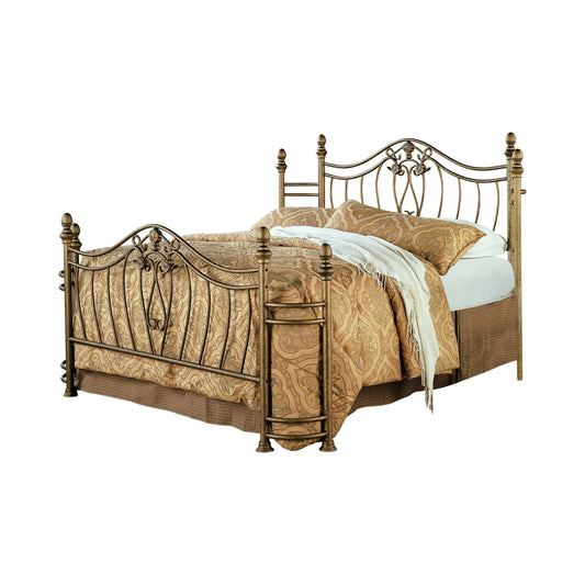 ANTIQUE BRUSHED GOLD - BED