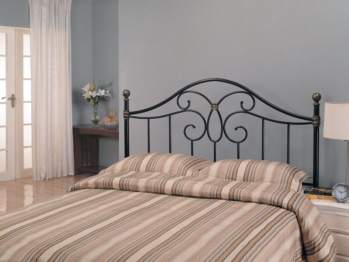 BLACK - QUEEN/FULL HEADBOARD