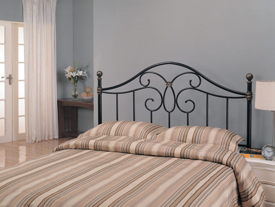 W JAGUJI  HEADBOARD - Black Traditional Headboard | NorCal Furniture Santa Clara CA