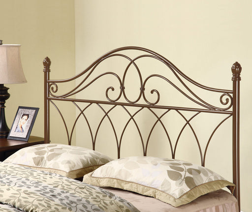W DOLPHIN  HEADBOARD - Brown Traditional Headboard | NorCal Furniture Santa Clara CA