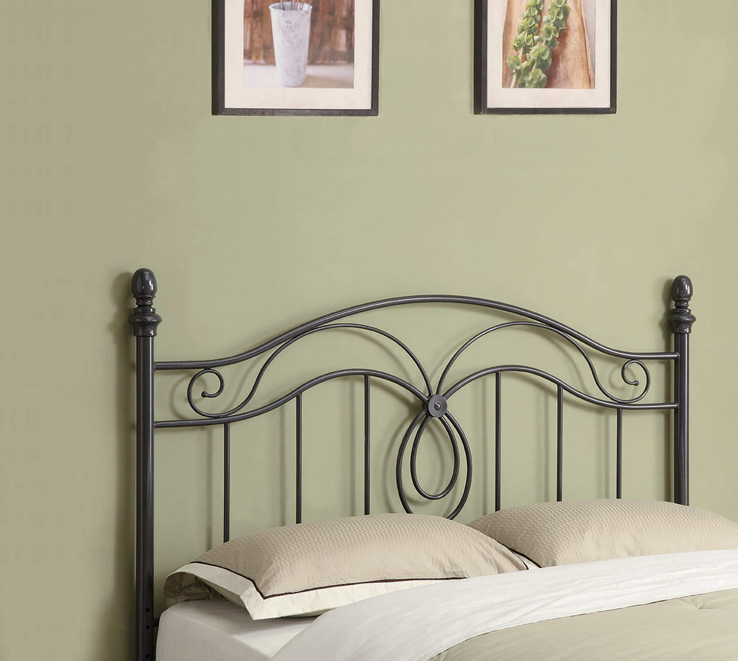 DARK GREY - QUEEN/FULL HEADBOARD