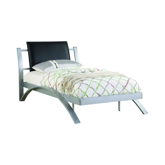 SILVER - T/F METAL BED