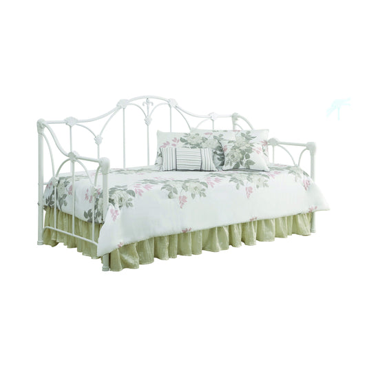 WHITE - TWIN METAL DAYBED