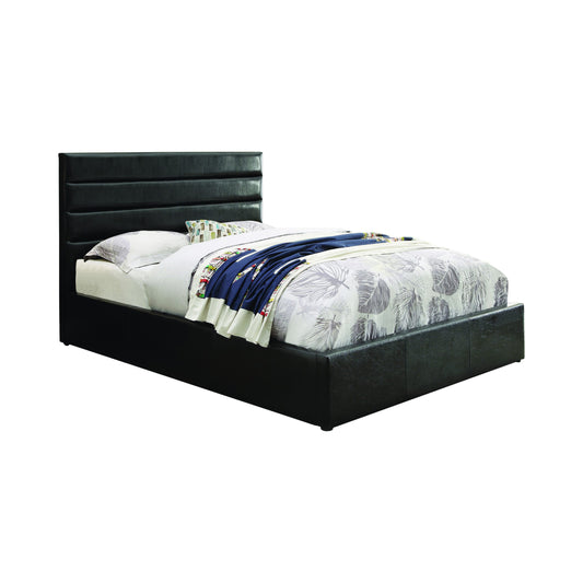 BLACK - STORAGE BED