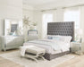 W BULLBULL HEADBOARD - Grey Transitional Headboard | NorCal Furniture Santa Clara CA