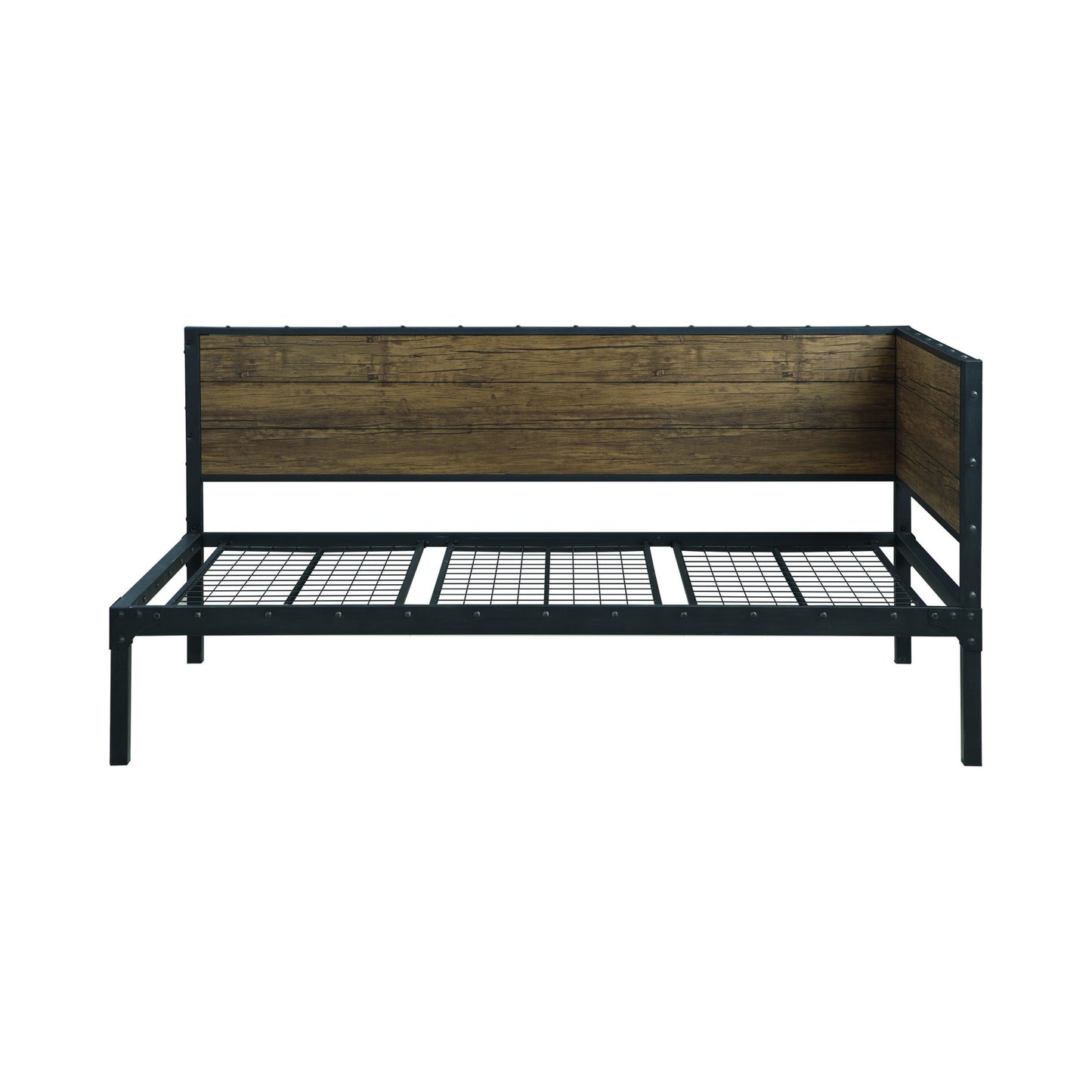 WEATHERED BLACK - TWIN DAYBED