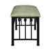 PUFFY BENCH - Brown Transitional Bench | NorCal Furniture Santa Clara CA