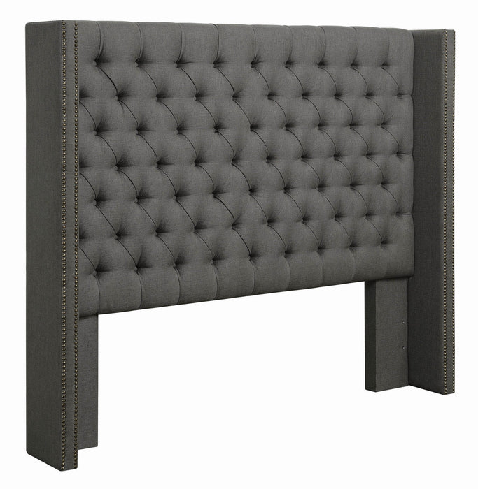 W DOLL  HEADBOARD - Grey Transitional Headboard | NorCal Furniture Santa Clara CA