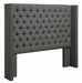 W DOLL  HEADBOARD - Grey Transitional Headboard | NorCal Furniture Santa Clara CA