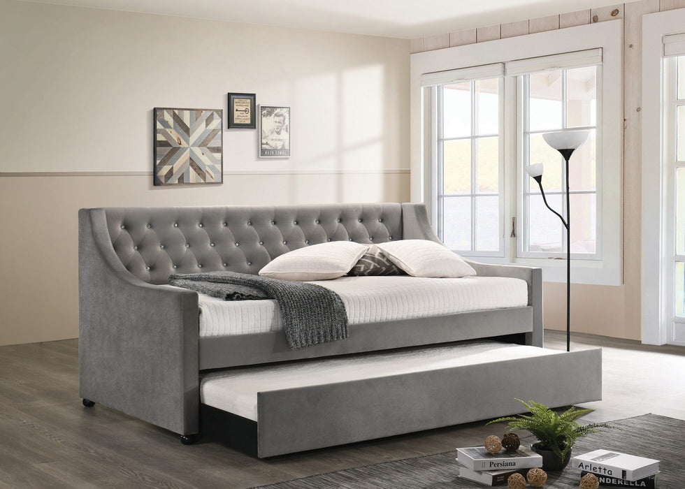 SILVER  DAYBED - Grey Daybed Bed | NorCal Furniture Santa Clara CA