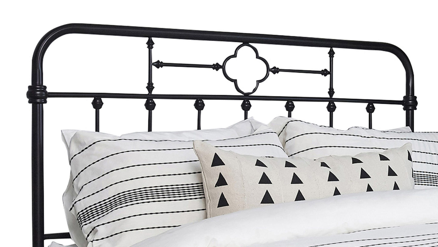 MATTE BLACK - Q/F HEADBOARD