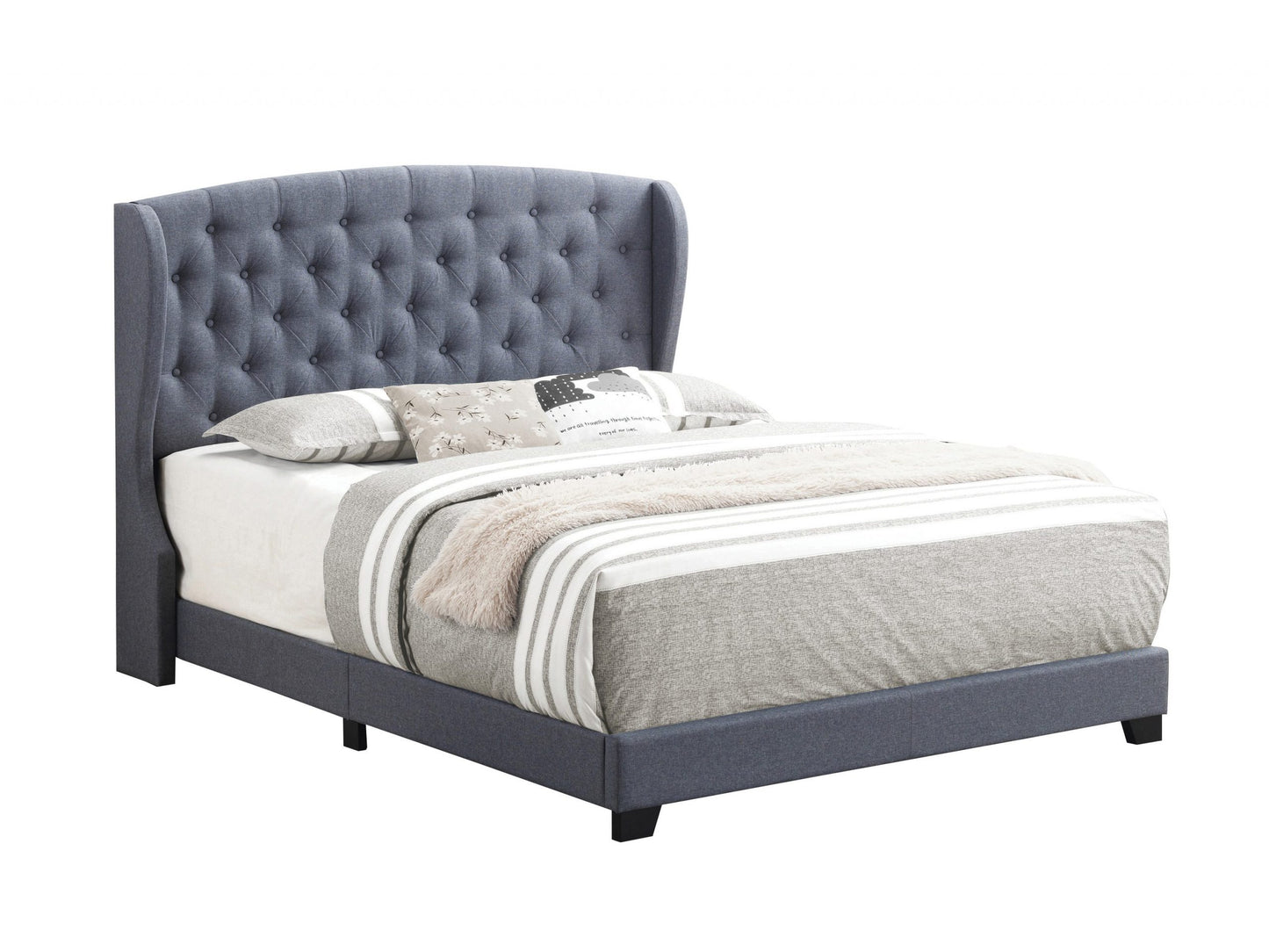 GREY - GUNMETAL BED