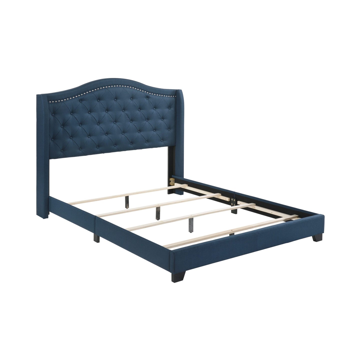 BLUE - CAMEL BACK BED