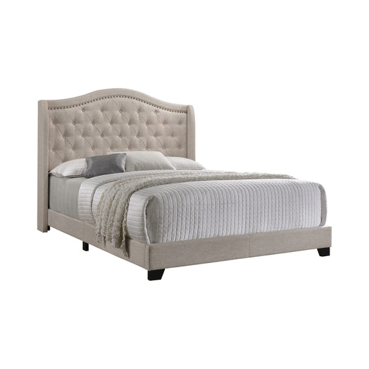 BEIGE - CAMEL BACK BED