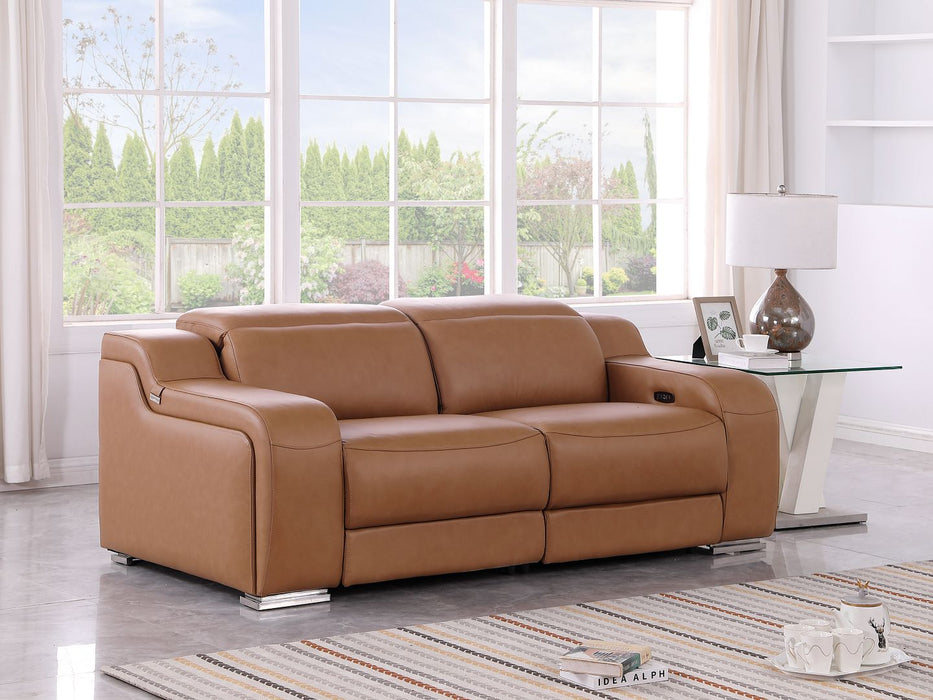 1116 Power Recliner - Cognac