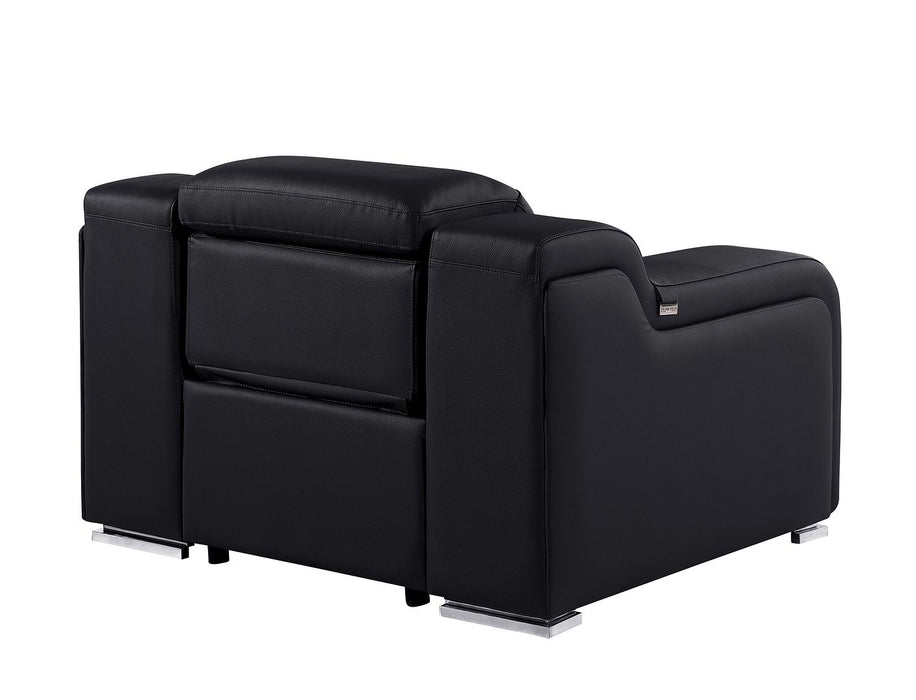 Global United 6111 Power Reclining Chair | Genuine Leather
