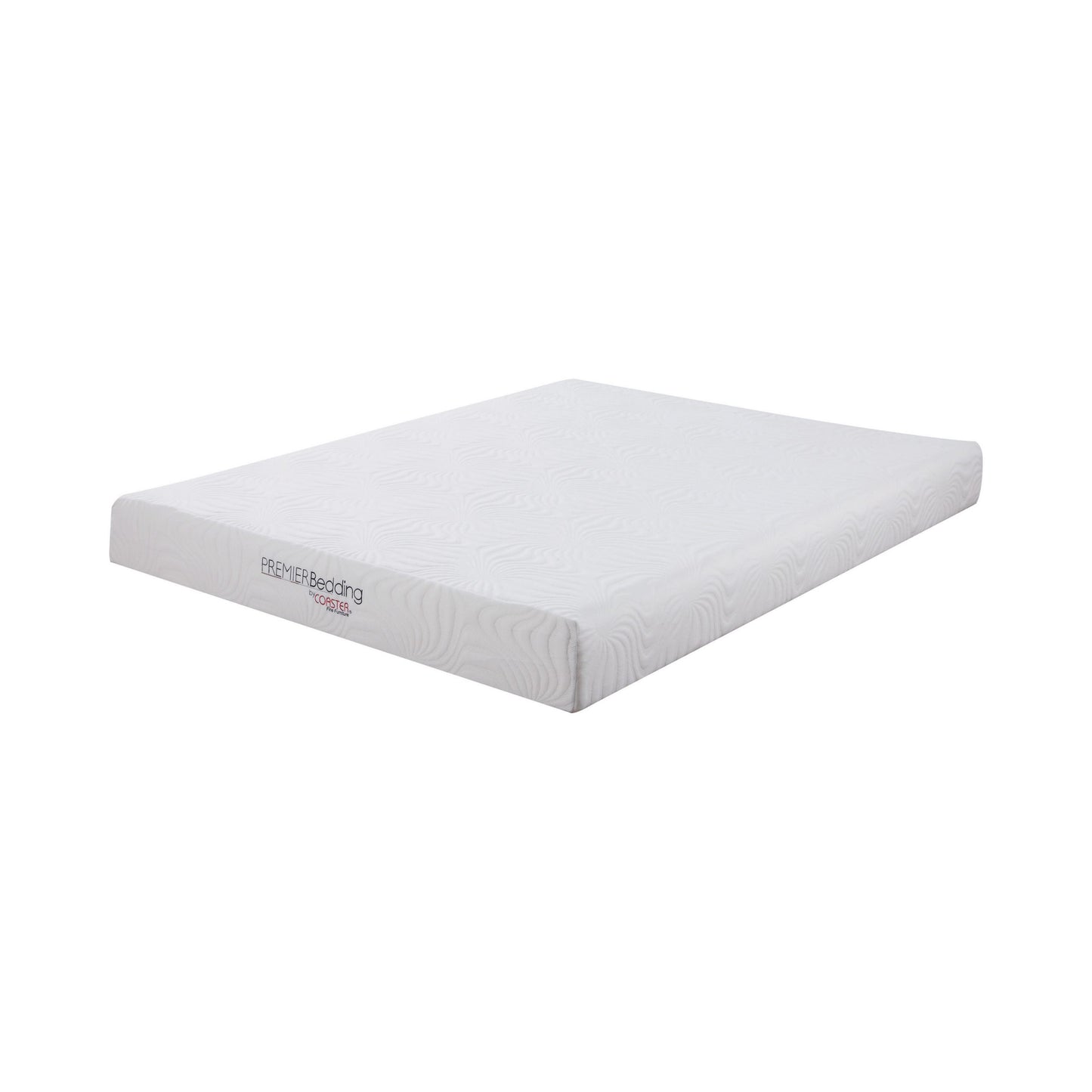 WHITE - 8" MEMORY FOAM MATTRESS